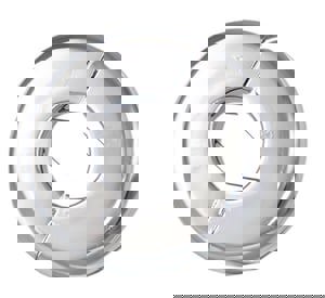 3/4 in. Wall Plate in Chrome Plated